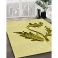 thumbnail image 2 of Ahgly Company Indoor Rectangle Patterned Sun Yellow Area Rugs, 7' x 10', 2 of 6