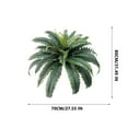 thumbnail image 3 of Realistic Large Artificial Fern Leaves for Wall Decor - Faux Greenery Plants, No Maintenance Plastic Fake Ferns for Home Office Floral Arrangements, Durable Year-Round Decorative Foliage, 3 of 7