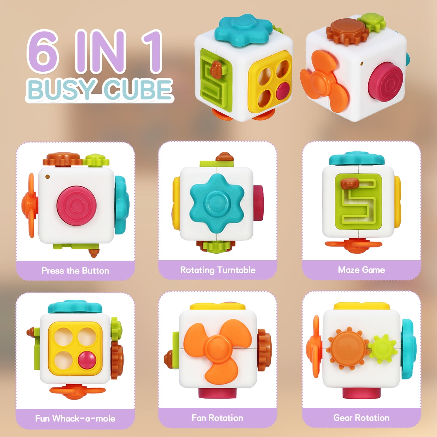 LINXUXIE Baby Rattle Set, Infants Rattles Teething Toys & Wrist Socks Suitable, Perfect Baby Gift for 6 Months Boys & Girls