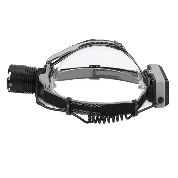 Tebru Head Flashlight,Headlamp XHP70 Headband Flashlight USB Charging Hard Light With Headband Digital Display Zooming,Headband Light