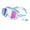 A1, variant on splashy eyes goggles, HD Anti-Fog UV Protection Leak-Proof, Easy Snap-On + No Hair Pulling + Nose Clip & Ear Plugs
