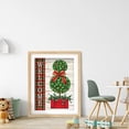 thumbnail image 4 of Cuadros Decorativos Diamante pintura árbol de Navidad completo redondo taladro imagen de dibujo de diamantes de imitación Ehuebsd Nuevos Originales, 4 of 9