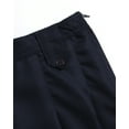 thumbnail image 3 of Beverly Hills Polo Club Girls School Uniform Skirt - Belted, Two Tab, Two Button Pleated Skort, 4-16, 3 of 5