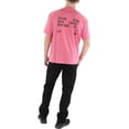 thumbnail image 2 of Calvin Klein Mens Logo Graphic T-Shirt, Rapture Rose, Medium, 2 of 2