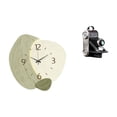 thumbnail image 1 of Reloj de pared con cámara silenciosa, estatua decorativa de resina, decoración de escritorio, adecuado para oficina, sala de estar, dormitorio, cocina, 1 of 8