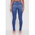 thumbnail image 5 of Women's WAX Whiskered Rolled Cuff Skinny Jeans, 5 of 5