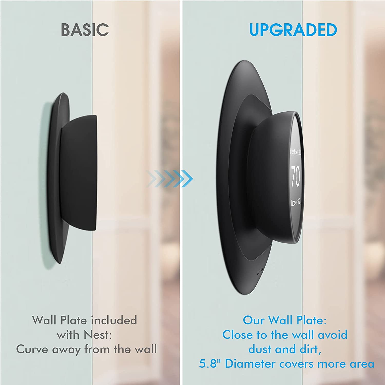 CaseBot Wall Plate Cover Compatible With Google Nest | Ubuy
