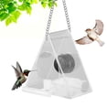 thumbnail image 1 of Window Bird Feeder with Camera 200mah Smart Bird Feeder with Chain 1080 HD Night-Vision Video Camera, 1 of 8