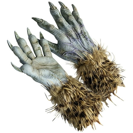 

Egmy Halloween Latex Werewolf Gloves Performance Supplies Horror Dress Up Props