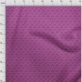 thumbnail image 4 of oneOone Cotton Silk Fuschia Pink Fabric Leaf Diy Clothing Quilting Fabric Print Fabric By Yard 42 Inch Wide, 4 of 4