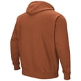 thumbnail image 3 of Men's Colosseum Burnt Orange Texas Longhorns Sunrise Pullover Hoodie, 3 of 3