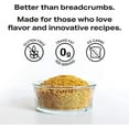 thumbnail image 5 of (6 pack) PORQ Italian Herb Pork Rind Panko Crumbs, Gluten Free, 10.5 oz Canister, 21 Servings, 5 of 11