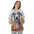 thumbnail image 4 of Welcome Spring Summer Great Dane Portrait Flower Blue Sky All Over Print 3D Hoodie Unisex Merch Hoodies Danes Dog Lover Gifts - 12001, 4 of 6