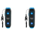 thumbnail image 1 of xinxixnxx Sifflet d'Urgence LED Éclairage Longue Durée Batterie Faite de Matériaux de Protection de l'Environnement ABS Sifflet Électronique Bleu 2Set, 1 of 6