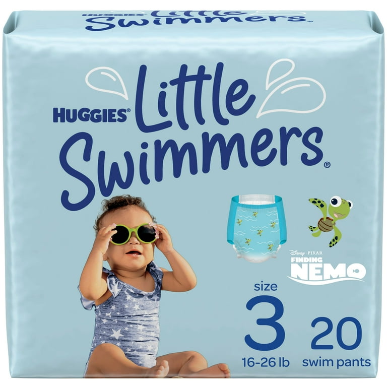 Huggies Small Baby Swim Diapers, Disposable Little Swimmers, Size