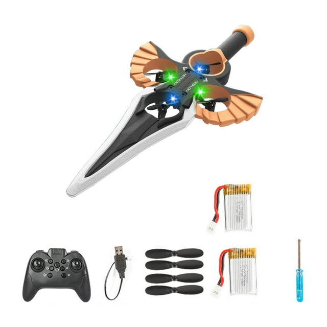 Flying Sword Rc Planeur, Libérez Votre Jedi Intérieur avec la Télécommande Épée Volante Jouet! 2025 Nouveau Planeur Télécommandé, Contrôle à 3 Vitesses, Stabilisateur Gyroscopique, Cadeau Facile à Voler