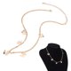 thumbnail image 4 of Collares para Mujer Collar Simple de aleación Collar de Cadena Fina Y Ligera Longitud Ajustable Delicado Círculo Gargantilla Joyería para Mujeres Novia Regalos de Cumpleaños ANGGREK Otros, 4 of 8