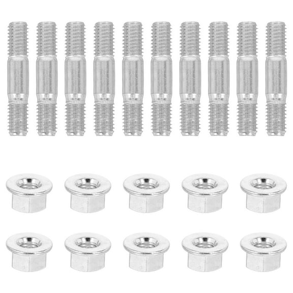 Masteelf  Chainsaw Bar Rail Tightening Connecting Screws Bolts Silver