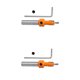 thumbnail image 1 of Brocas De Avellanado De Aleación De Carburo De 2 Piezas Con De Rosca Autorroscante Para Un Mejor Posicionamiento Y Punzonado | 3.0x8mm Y 4.0x8m, 1 of 9