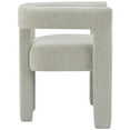 thumbnail image 3 of Pemberly Row Contemporary Cream Boucle Fabric Accent/Dining Chair, 3 of 4