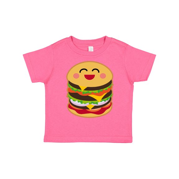 Inktastic Hamburger Kawaii Boys or Girls Toddler T-Shirt