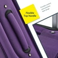 thumbnail image 6 of EUROCO Suitcase Set with TSA Lock and Spinner Wheels,Lightweight Suitcase for Men Women(20",24",28"),Purple, 6 of 8