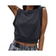 thumbnail image 1 of VISgogo, camisetas sin mangas deportivas cortas para mujer, Top corto de Yoga con cuello redondo liso sin mangas, chaleco de ombligo de entrenamiento de verano para mujer VISgogo  moda, 1 of 7