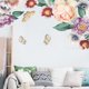 thumbnail image 4 of Gwong Decoración hogareña Pegatinas de pared de patrón de flores Novedad PVC Ventana de coche Ventana Etiqueta Etiqueta engomada para sala de estar Gwong 21082699, 4 of 6