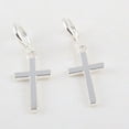 thumbnail image 4 of Ayyufe Earrings Exquisite Fadeless Alloy Smooth Surface Cross Shape Women for Party, 4 of 6