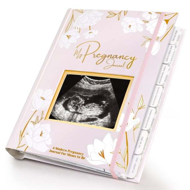Diario de Embarazo KeaBabies 80 Páginas Tapa Dura 23x19 cm