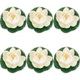 thumbnail image 1 of 6Pcs Garden Lotus Floating Decor Pond Fake Lotus Flower Craft Simulation Lotus Flower Decor Lotus Decor, 1 of 9