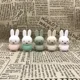 thumbnail image 2 of Figuras de acción japonesas Miffys, modelo de conejo de lectura, juguetes, muñeca de dibujos animados, decoración de pastel de escritorio, juguetes coleccionables, regalos para niños, 2 of 3