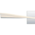thumbnail image 4 of PCFOX8524C Quoizel Lighting Fox - 12W LED Bath Vanity In Contemporary Style-4.75 Inches Tall and 23.5 Inches Wide with CCT Switch, 4 of 9