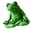 Green, variant on Artistic Frogs Sculpture Resin Yoga Decorations with Geometric Design Small Desktop Statue for Living Room Bedroom
