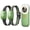 Green, variant on Heaflex Electric Dog Training Collar with Remote 2400FT Security Lock 3 Safe Training Rechargeable IP67 Waterproof (Gray)