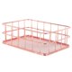 thumbnail image 1 of Storage Basket metal Wire Bathroom Shelves Makeup Organiser Rose Gold Brush Pen Holder Wire Mesh Bathroom Toiletries Storage Basket, 1 of 5