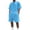 QL78_Blue, variant on Men Summer 2 Piece Set Big and Tall Shirt and Drawstring Short with Pockets Casual Athletic Outfits Purple XL