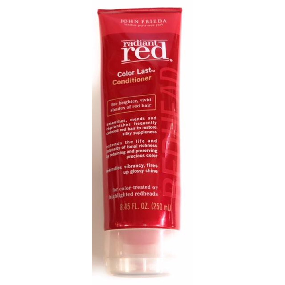 JOHN FRIEDA RADIANT RED COLOR KEEP ANTIFADE CONDITIONER 8.45 FL OZ