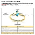 thumbnail image 3 of USA Mementos Custom Women's Class Ring Sterling Silver for High School & College Graduates-Moonlight, 3 of 6