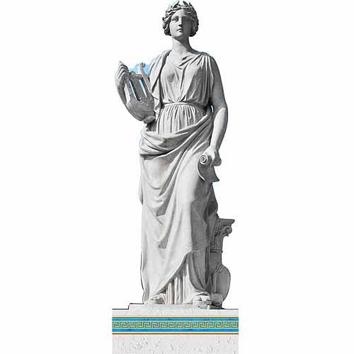Olympus Stone Goddess Statue Standee