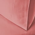 thumbnail image 2 of BNM Solid Cotton Blend Pillowcase Set, King, Blush, 2 of 3