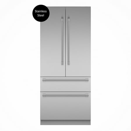 Thermador T36bt120n Freedom 36  Wide 18.9 Cu. Ft. Energy Star Certified French Door