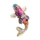 thumbnail image 3 of Estatua de pez koi de cristal de 2,3 pulgadas, adorno coleccionable para coche, adorno de buena suerte Estilo A, 3 of 9