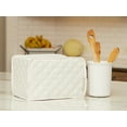thumbnail image 3 of Covermates Keepsakes Toaster Cover - Dust Protection - Stain Resistant - Washable Appliance Cover, Cream, 3 of 5