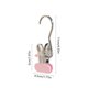 thumbnail image 3 of CaiYueKe Soft Rubber Coated Pant Hangers Clips Stainless Steel Closet Organizer Antiskid No Mark Clip for Jeans Trousers Skirts Pants Space Saving Wardrobe Storage, 3 of 7
