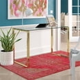 thumbnail image 3 of Home Gear Bureau en Verre de Transition Lierre en Or, 3 of 3