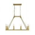 thumbnail image 5 of Z-Lite 482-10L-OBR Island Lighting Olde Brass Steel Barclay Olde Brass, 5 of 5