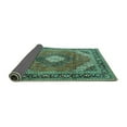 thumbnail image 2 of Ahgly Company Indoor Rectangle Persian Turquoise Blue Traditional Area Rugs, 3' x 5', 2 of 4