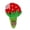 Solid color, variant on Aellinatey Soft Fabric Strawberry Hair Barrettes Fruit Theme Hair Clip For Adult Children
