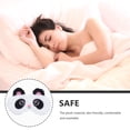 thumbnail image 3 of Shisuyan Soft Eye Mask Cartoon Animal Design White Plush 1Set 7.3x3.5in, 3 of 9